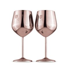 Sada sklenic 2 ks 400 ml na víno Rosegold