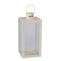 Sada kovových svietidiel 2 ks 18 / 14 cm biela