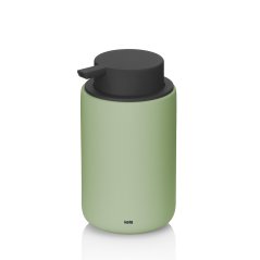 Dávkovač mýdla Sana keramika pistáciově zelená 14,5 x 9 cm 300 ml