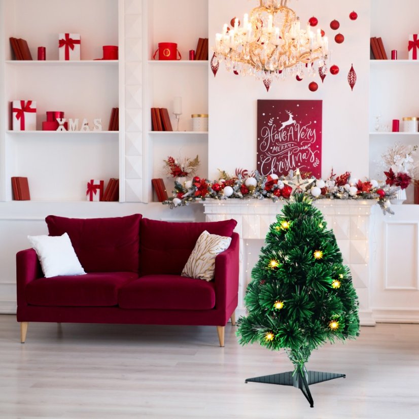 Vánoční stromeček s LED osvětlením 60 cm
