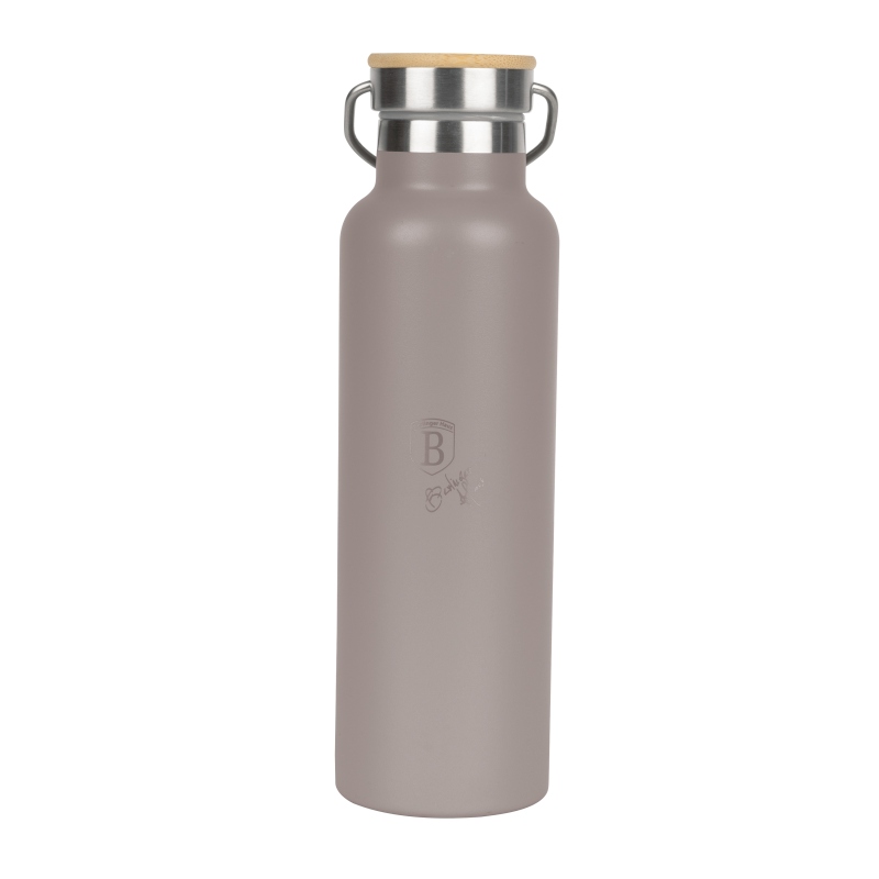 Termoska lahev s dvojitou stěnou nerez 0,6 l Taupe Collection