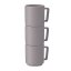 Sada hrnků 4 ks 300 ml Taupe Collection