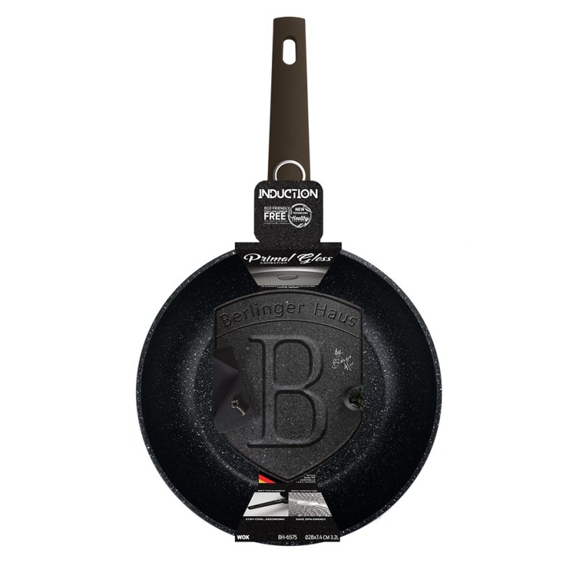 Pánev WOK s titanovým povrchem 28 cm Primal Gloss Collection
