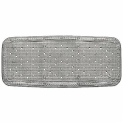 Vanová podložka KRETA PVC šedá 92x36cm