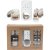Set lampi aromatice cu 8 accesorii