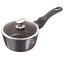 Cacerola con tapa con superficie de mármol 16 cm Carbon PRO Line