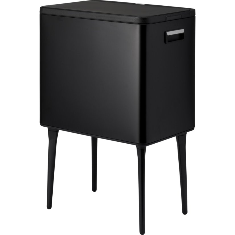 Odpadkový kôš s dotykovým otváraním 35 l matný čierny