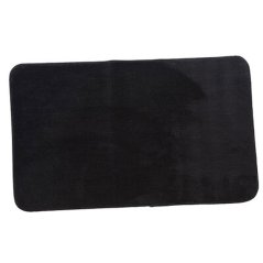 Koupelnová předložka 75 x 45 cm černá