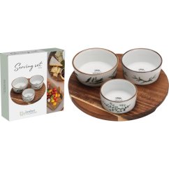 Servírovacia súprava na pochúťky 4ks