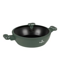 Kastrol s titanovým povrchem a poklicí 28 cm Matte Green Collection Kastrol s titanovým povrchem a poklicí 28 cm Matte Green Collection