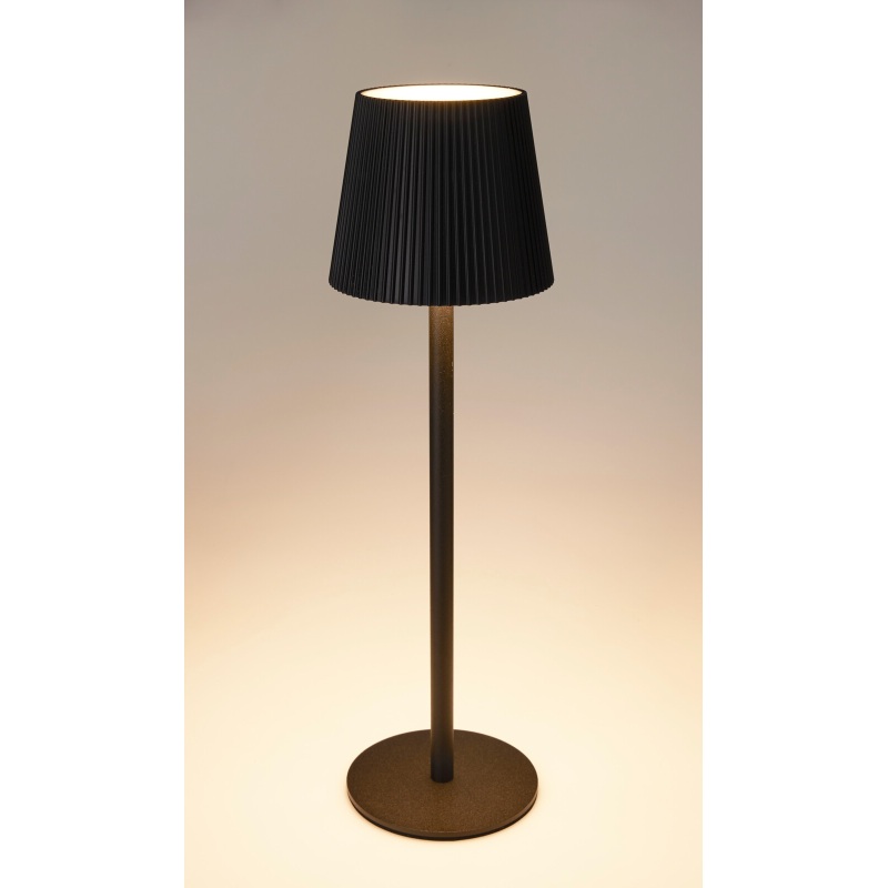 Stolní LED lampa 36 cm černá