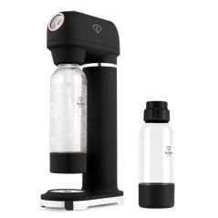 SODABAR Výrobník sódy + 2 fľaše Matte Black - Rose Gold Collection