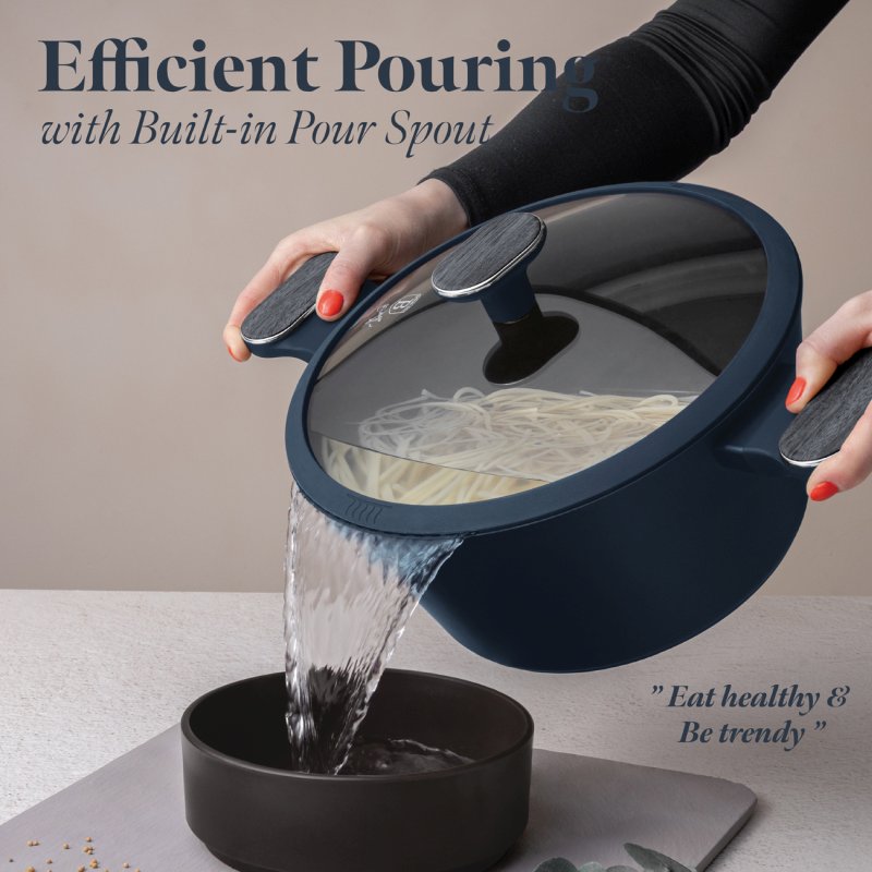 Sada nádobí s titanovým povrchem 15 ks Deep Sea Collection