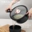 Sada nádobí s mramorovým povrchem 10 ks Black Rose Collection