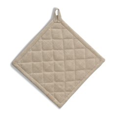 Podložka pod hrnec Puro 55% bavlna/45% len přírodní 20,0x20,0cm