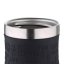 Cană termo cu mâner antiderapant 400 ml negru/oțel inoxidabil