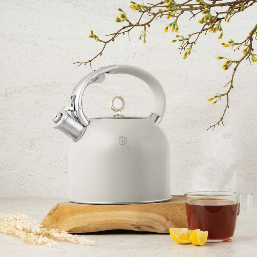 Konvice pískací se skleněným víkem 3 L Sahara Collection