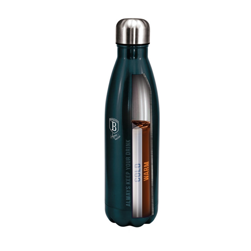 Termoska fľaša nerez 0,5 l Aquamarine Metallic Line
