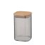 Dóza skladovacie sklo / drevo NEA 1,5 l