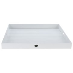 Juego de bandejas para servir 3 piezas blanco