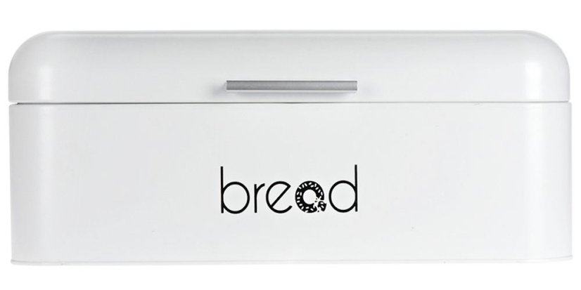 Chlebovka s víkem BREAD bílá