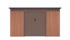 Zahradní domek G21 GRAH 915 - 340 x 269 cm, hnědý Zahradní domek G21 GRAH 915 - 340 x 269 cm, hnědý