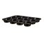 Forma na muffiny s mramorovým povrchem 12 ks Shiny Black Collection