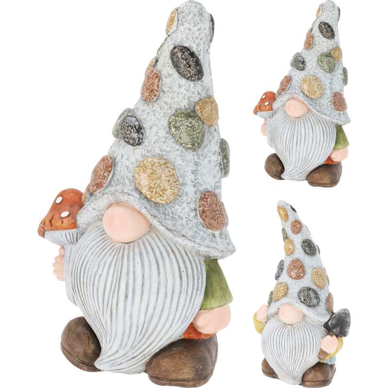 Pitic decorativ de grădină cu lopată 23 cm