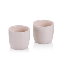 Kalíšek na vejce Bob porcelán béžová sada 2 ks 4,5cm 5,0cm Kalíšek na vejce Bob porcelán béžová sada 2 ks 4,5cm 5,0cm