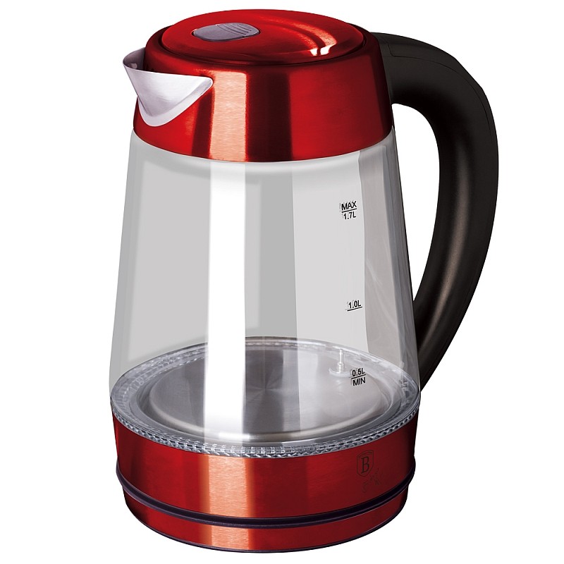 Rychlovarná konvice 1,7 l s nastavením teploty Burgundy Metallic Line