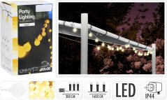 Vonkajšia svetelná reťaz LED PARTY teplá biela 80 LED Vonkajšia svetelná reťaz LED PARTY teplá biela 80 LED