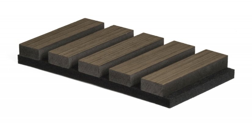 Akustický panel G21 270x60,5x2,1 cm, kouřový dub