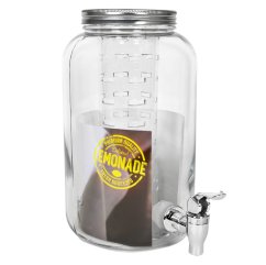 Dávkovač na limonádu s filtrem skleněný 4 l