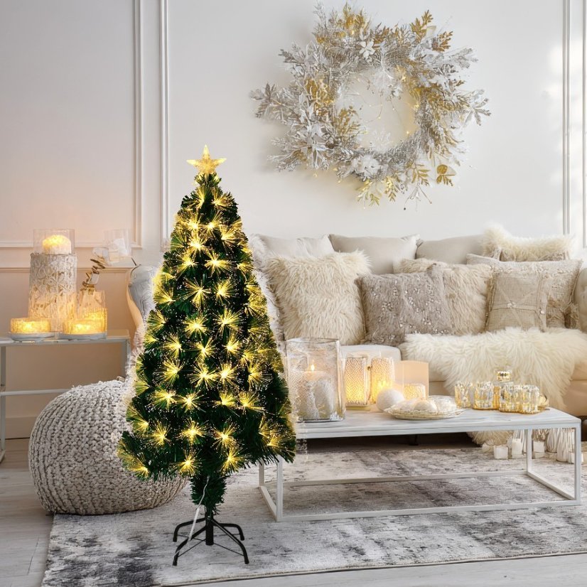 Vánoční stromeček s LED osvětlením 120 cm