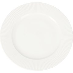 Talíř mělký sada 6 ks 27 cm bílý porcelán