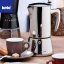 Hrnek na espresso s podšálkem sada 4 ks MATTIA čokoládová Hrnek na espresso s podšálkem sada 4 ks MATTIA čokoládová