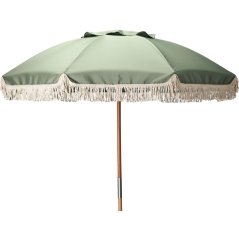 Parasol din lemn 180 cm verde