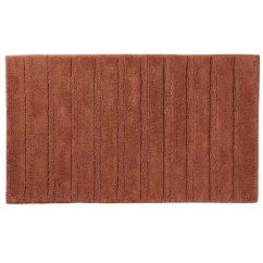 Alfombra de baño Megan 80x50 cm algodón terra
