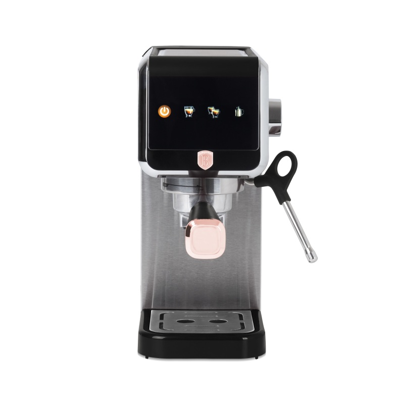 Automatický a pákový digitální kávovar Black Rose Collection