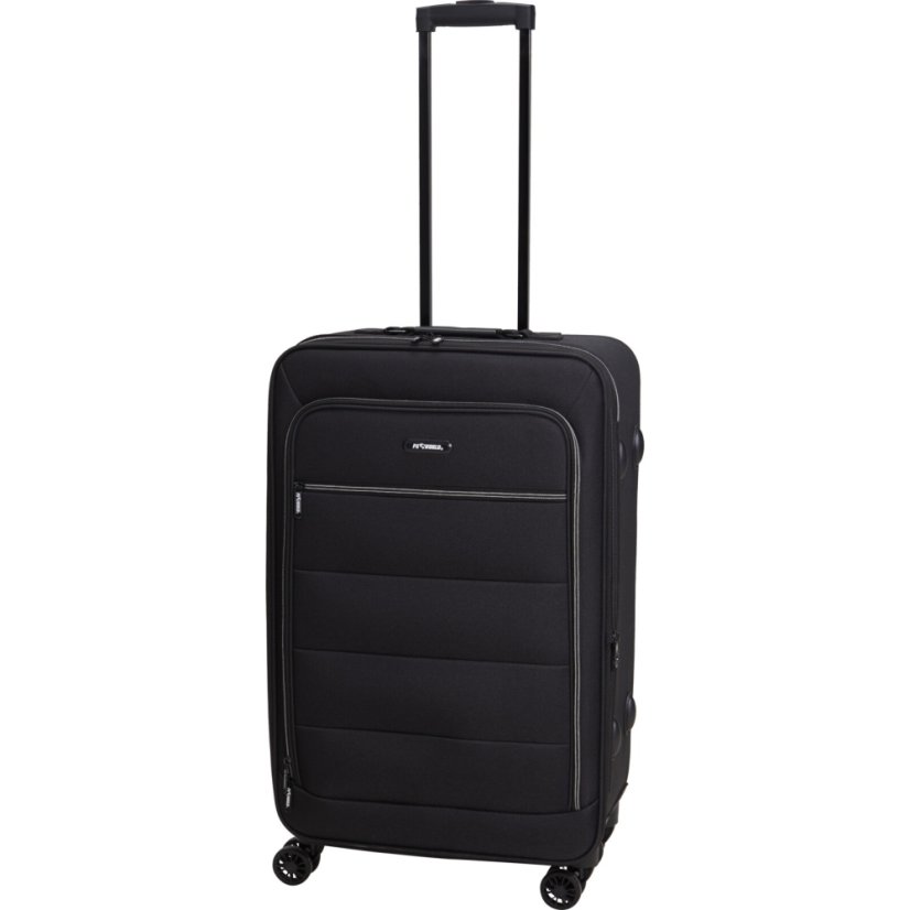 Sada cestovných kufrov 4 ks čierna