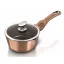 Rendlík s poklicí s mramorovým povrchem 16 cm Rosegold Metallic Line