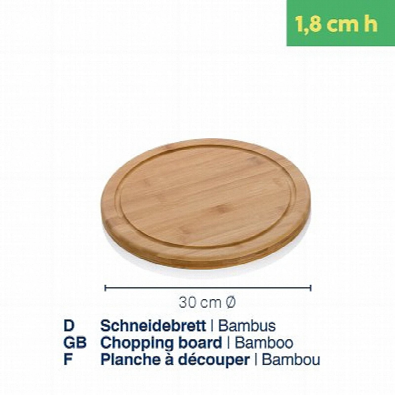 Prkénko krájecí KATANA bambus 30cm
