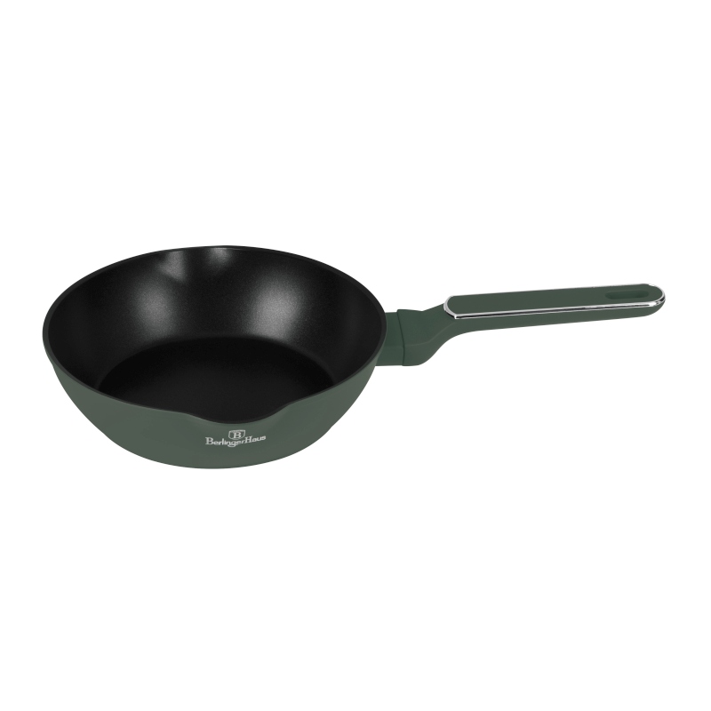 Pánev hluboká s titanovým povrchem 24 cm Matte Green Collection
