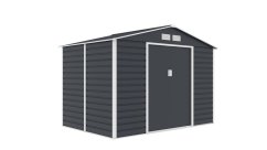 Cabana de grădină G21 GAH 529 – 277 x 191 cm, culoare antracit