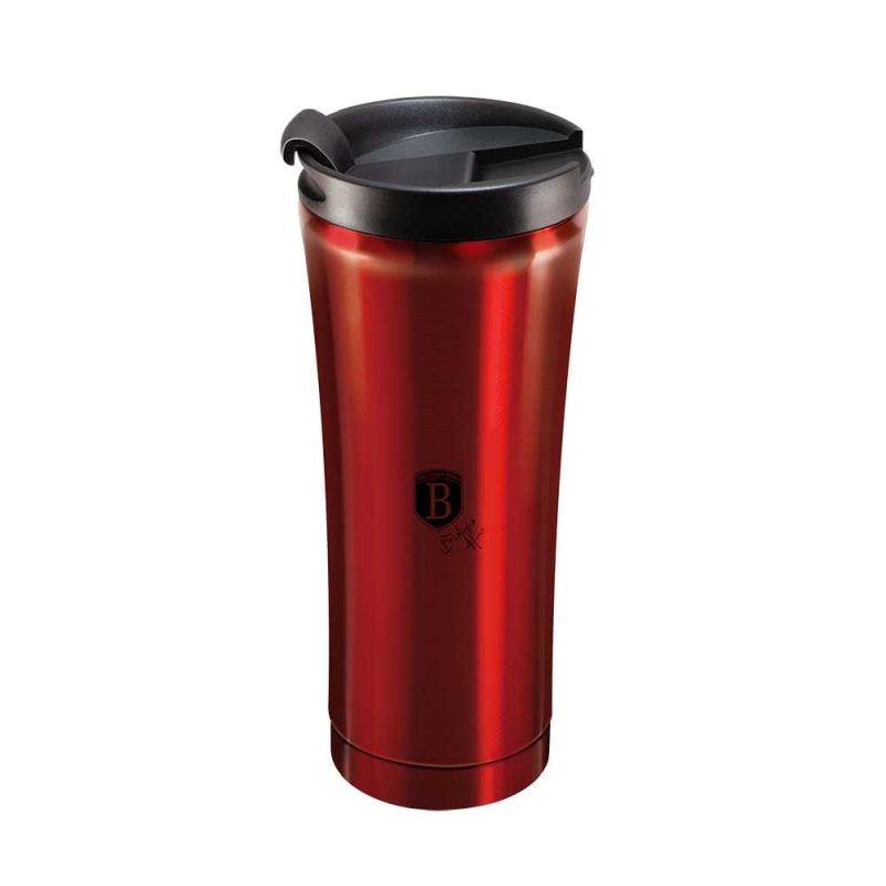 Cană termo 500 ml Burgundy Metallic Line