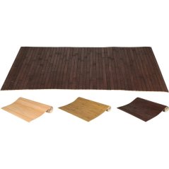 Koupelnová předložka bambus protiskluzová 50 x 80 cm světle hnědá Koupelnová předložka bambus protiskluzová 50 x 80 cm světle hnědá