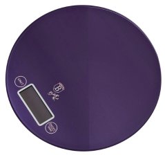 Váha kuchyňská digitální kulatá 5 kg Purple Eclipse Collection