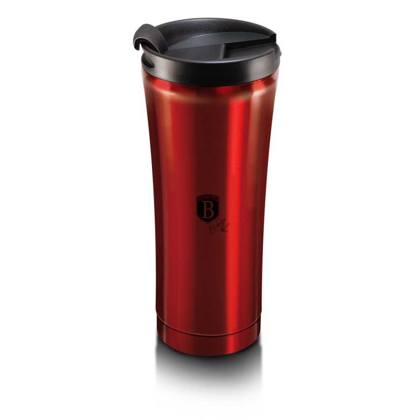 Cană termo 500 ml Burgundy Metallic Line