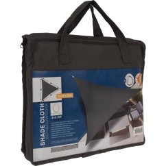 Tieniaca plachta trojuholník 3x3x3m sivá