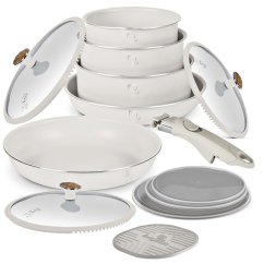 Sada nádobí s titanovým povrchem 13 ks Sahara Nordic Collection